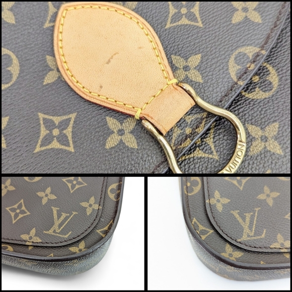 ✨️💎Authentic Louis Vuitton Saint Cloud Gm Crossbody Monogram Bag - Picture 3 of 16